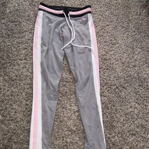Pink Victoria’s Secret joggers/leggings